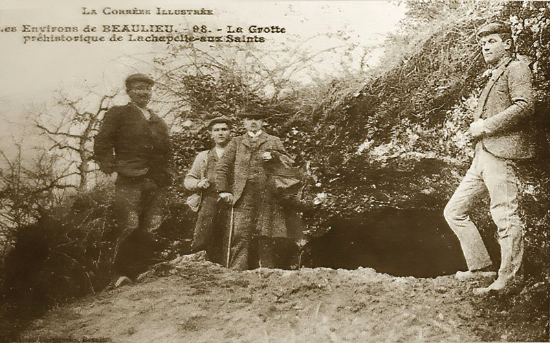 découvreurs bouyssonie neandertal La Chapelle aux saints 1908